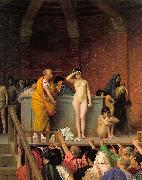 Jean Leon Gerome Slave Auction oil painting artist